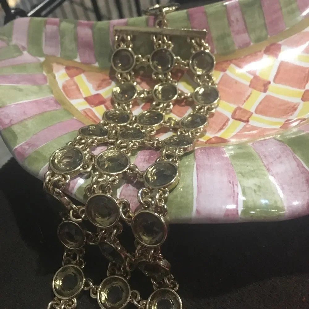 Banana Republic 3-Strand Gem Bracelet